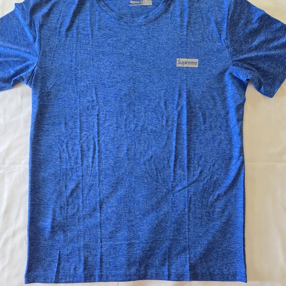 Supreme Kids Heather Blue Tee - Picture 1 of 5